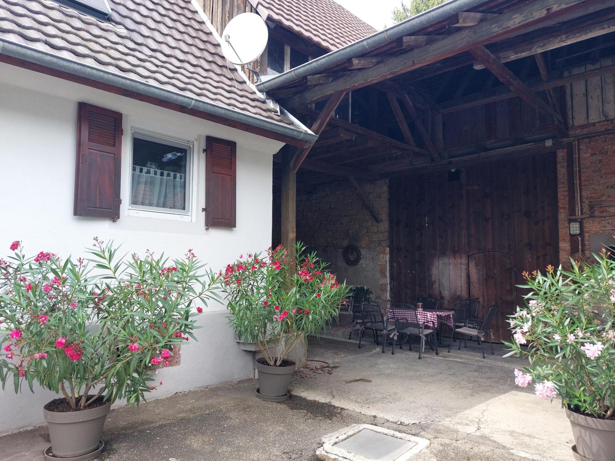 Kleines Bauernhaus Mit Nostalgischem Flair Villa Rheinhausen Ngoại thất bức ảnh